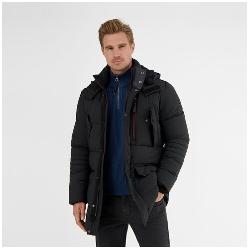 Куртка LERROS, размер 2XL, черный водолазка lerros размер 2xl черный