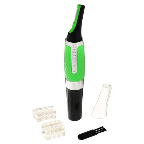 Триммер LuazON LTRI-20 для носаушейбровейбороды с подсв 1ААА не в компл зелёный 67800₽