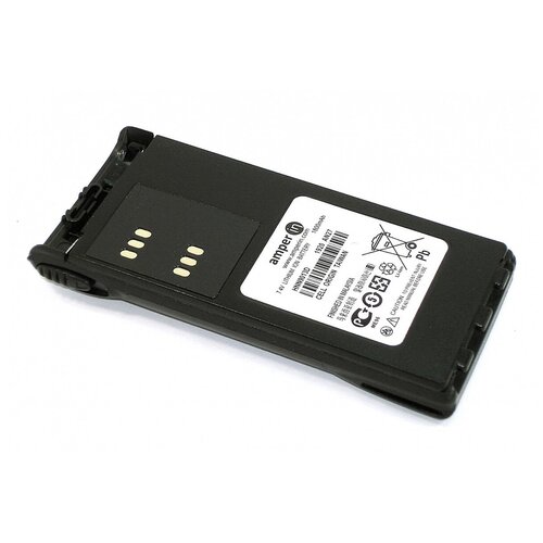 Аккумулятор Amperin для Motorola GP HT750 HT1200 HT1550 MTX850 MTX900 Li-ion 1800mAh 7.4V кожаный защитный чехол для рации motorola gp328 gp340 pro5150 ht750 двусторонняя радиосвязь