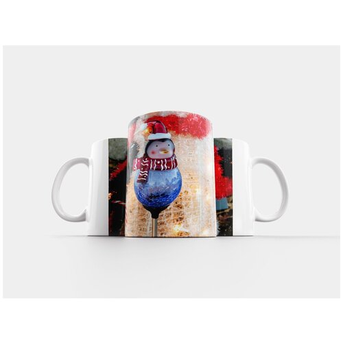 фото Кружка "зима, рождество, украшения" 320 мл lotsprints