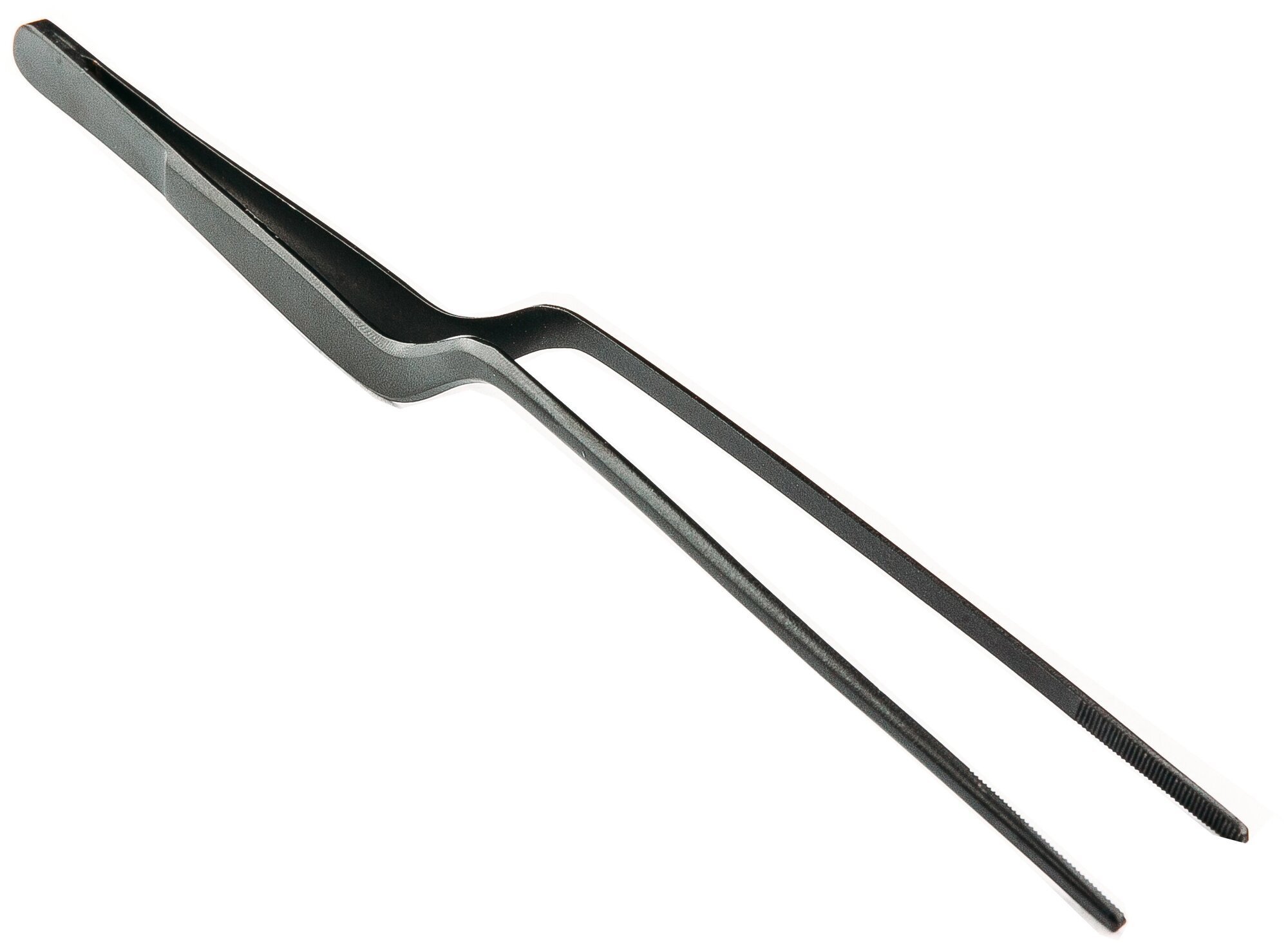 Пинцет поварской Cook & Shake, гальванизированный, нержавеющая сталь, черный, 20 см — фото 1