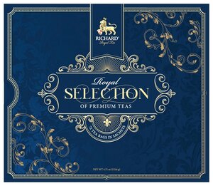 Фото Чай Richard Royal Selection Of Premium Teas, подарочный набор, ассорти, 72 шт