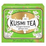 Французский чай Kusmi tea Green Ginger-Lemon в саше 2,2 гр 20 шт. - изображение