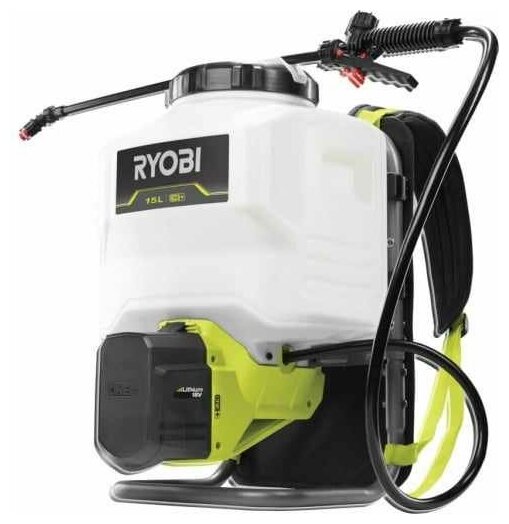 Аккумуляторный ранцевый опрыскиватель Ryobi ONE+ RY18BPSA-0 5133004573 - фотография № 7