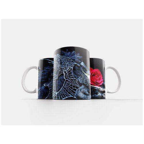 фото Кружка "маска, наручники, розы" 320 мл lotsprints