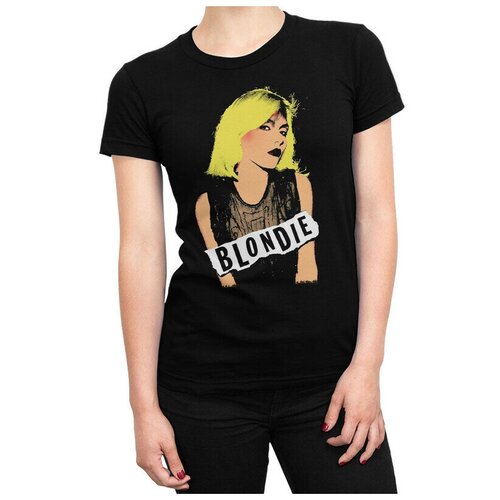 Футболка Design Heroes Группа Blondie Женская Черная S