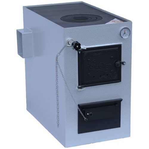 Твердотопливный котел НМК Сибирь КВО 12 ТПЭ дымоход слева 12 кВт одноконтурный 4071000₽