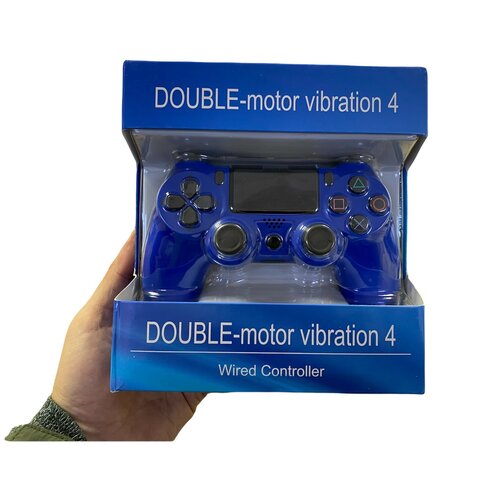 Геймпад джойстик беспроводной для PS4 Синий 160000₽