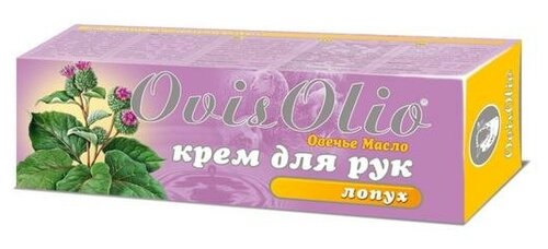 OvisOlio Крем для рук OvisOlio лопух, 70 г