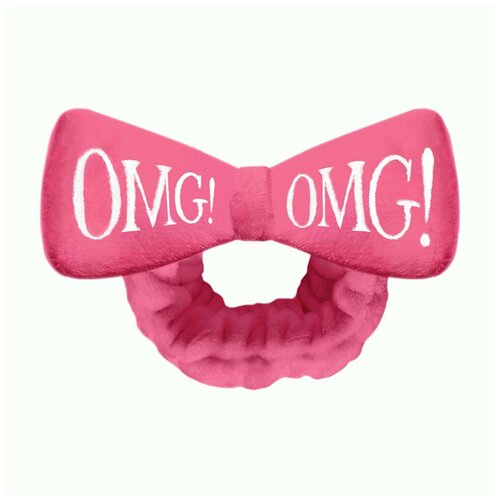 фото Double dare повязка для волос omg! hair band, ярко-розовый