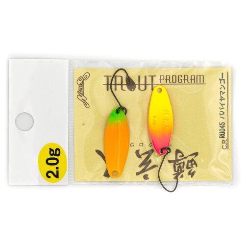 фото Блесна nories masukurouto 2.0гр цвет ru045