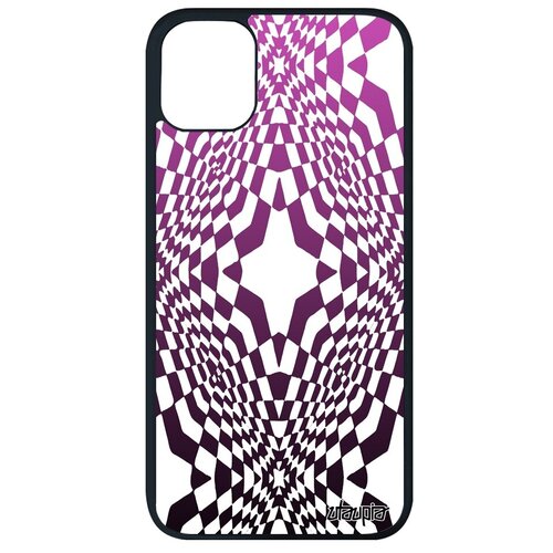 фото Модный чехол на смартфон // apple iphone 11 pro max // "иллюзия звезда" дизайн фон, utaupia, розовый