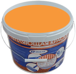 Интерьерная утепляющая краска Теплос-Топ 11 литров, NCS S 0550-Y30R