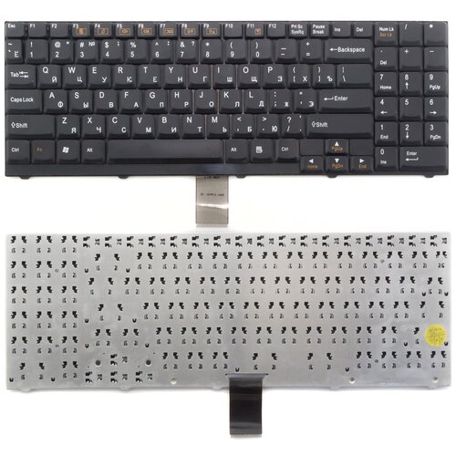 Клавиатура для ноутбука DNS 0116106 черная 920₽