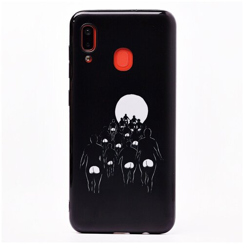 фото Чехол-накладка sc174 для samsung galaxy a20 (a205f) (001) (рисунок) без бренда