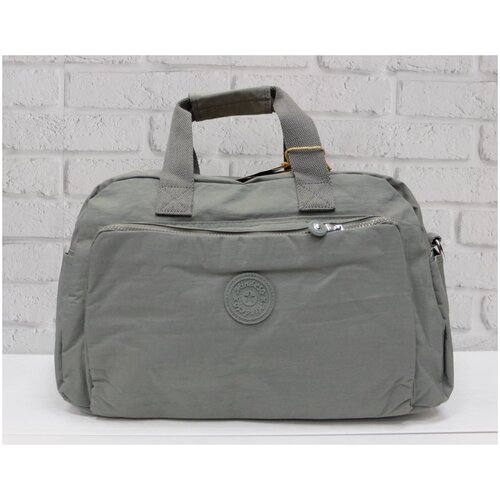 Сумка дорожная MINDESA, 26х42х20 см, ручная кладь, плечевой ремень, черный