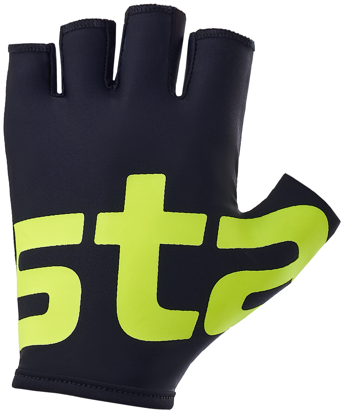 Перчатки для фитнеса Starfit Wg-102, черный/ярко-зеленый размер M