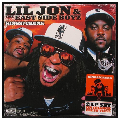 Виниловая пластинка TVT Lil Jon  & East Side Boyz – Kings Of Crunk (2LP, coloured vinyl)