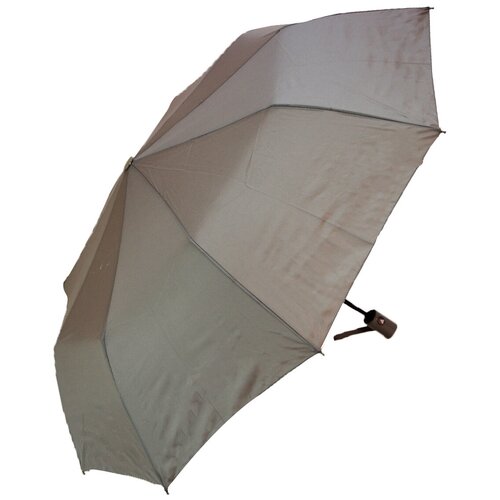 фото Зонт lantana umbrella, полуавтомат, 3 сложения, купол 102 см., 9 спиц, система «антиветер», чехол в комплекте, для женщин, серый