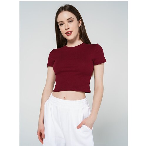 фото Футболка твое, размер xl, бордовый