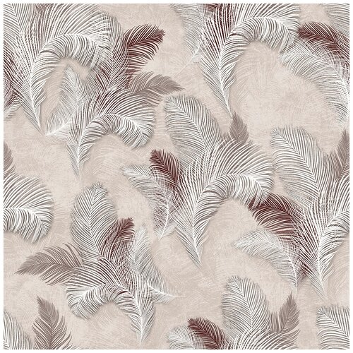 7524 (эгтф)' Парадиз флиз гор. тисн.1,06*10м кофе Фокс