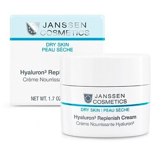 Janssen Cosmetics Hyaluron3 Replenisher Cream Регенерирующий крем с гиалуроновой кислотой насыщенной текстуры 50 мл