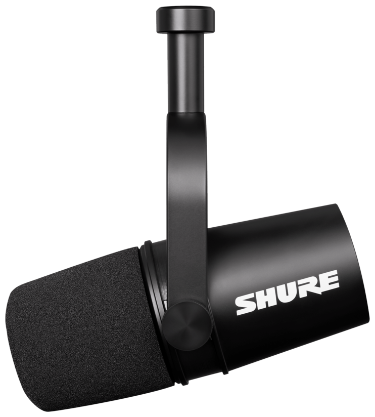 SHURE MOTIV MV7X широкомембранный микрофон для записи/стримминга речи и вокала, цвет серый