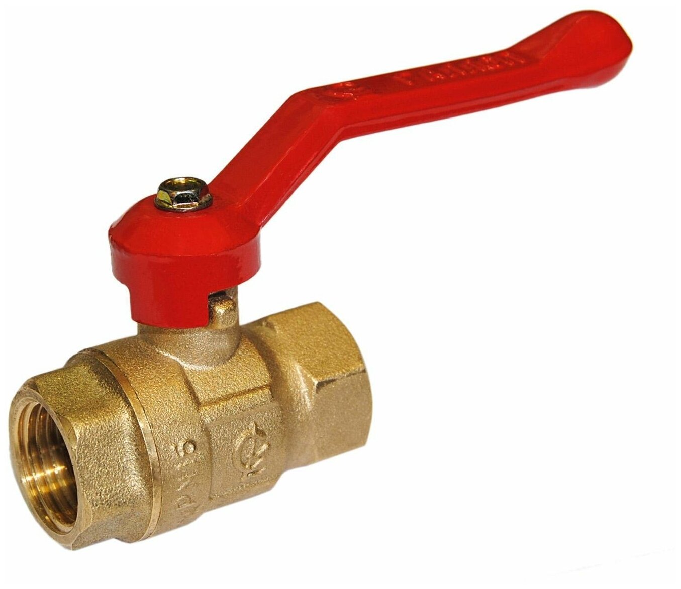 фото Кран шаровый AQUALINK 4770 11б27п1 внутренняя/внутренняя, рукоять-рычаг, Ру16-бар, Ду-15 мм