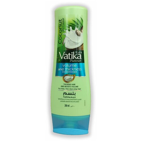 Кондиционер для волос Для придания объема (hair conditioner) Dabur Vatika / Ватика 200мл