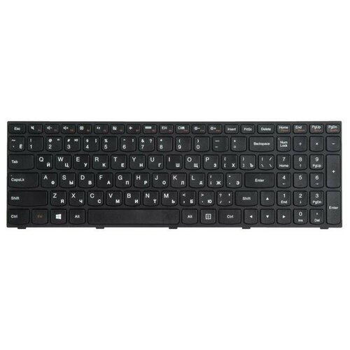 Клавиатура для Lenovo для IdeaPad Flex 2-15 G50-30 G50-45 G50-70 G50-80 G70-70 G70-80 G5030 G5045 G5070 E50-70 M50-70 Z50-70 Z50-75 Z5070 Z5075 Z70-80 25211020 25211031 Black black frame гор Enter ZeepDeep 100000₽