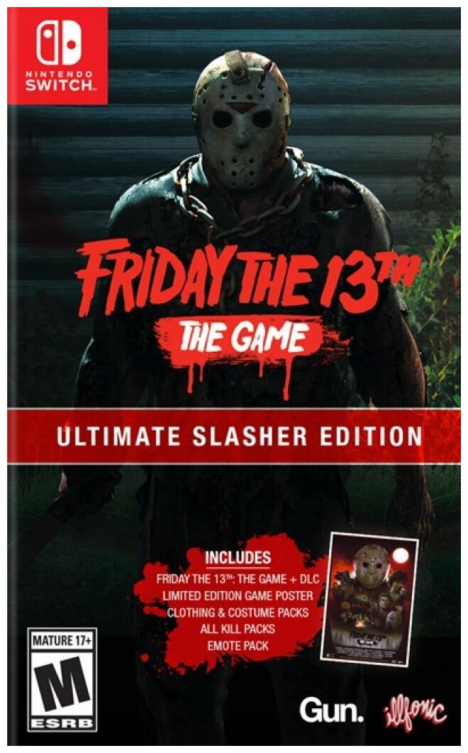 Friday the 13th: The Game Ultimate Slasher Edition (Switch) английский язык