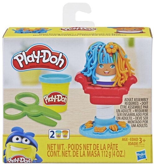 Масса для лепки Play-Doh Забавные прически (E4918) 2 цв.