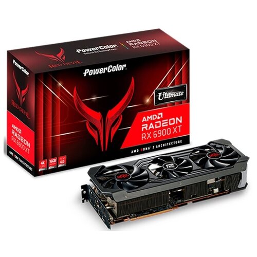 Видеокарта POWERCOLOR Radeon RX 6900 XT 16384Mb OC AXRX 6900XTU 16GBD6-3DHEOC 7950000₽
