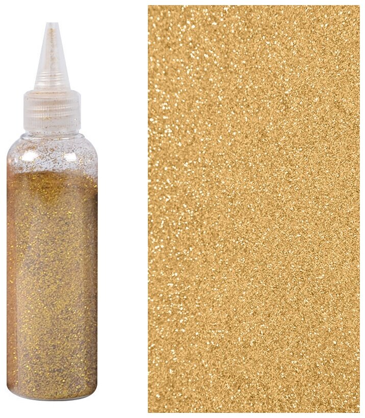 фото Глиттер Золото, 80 гр.