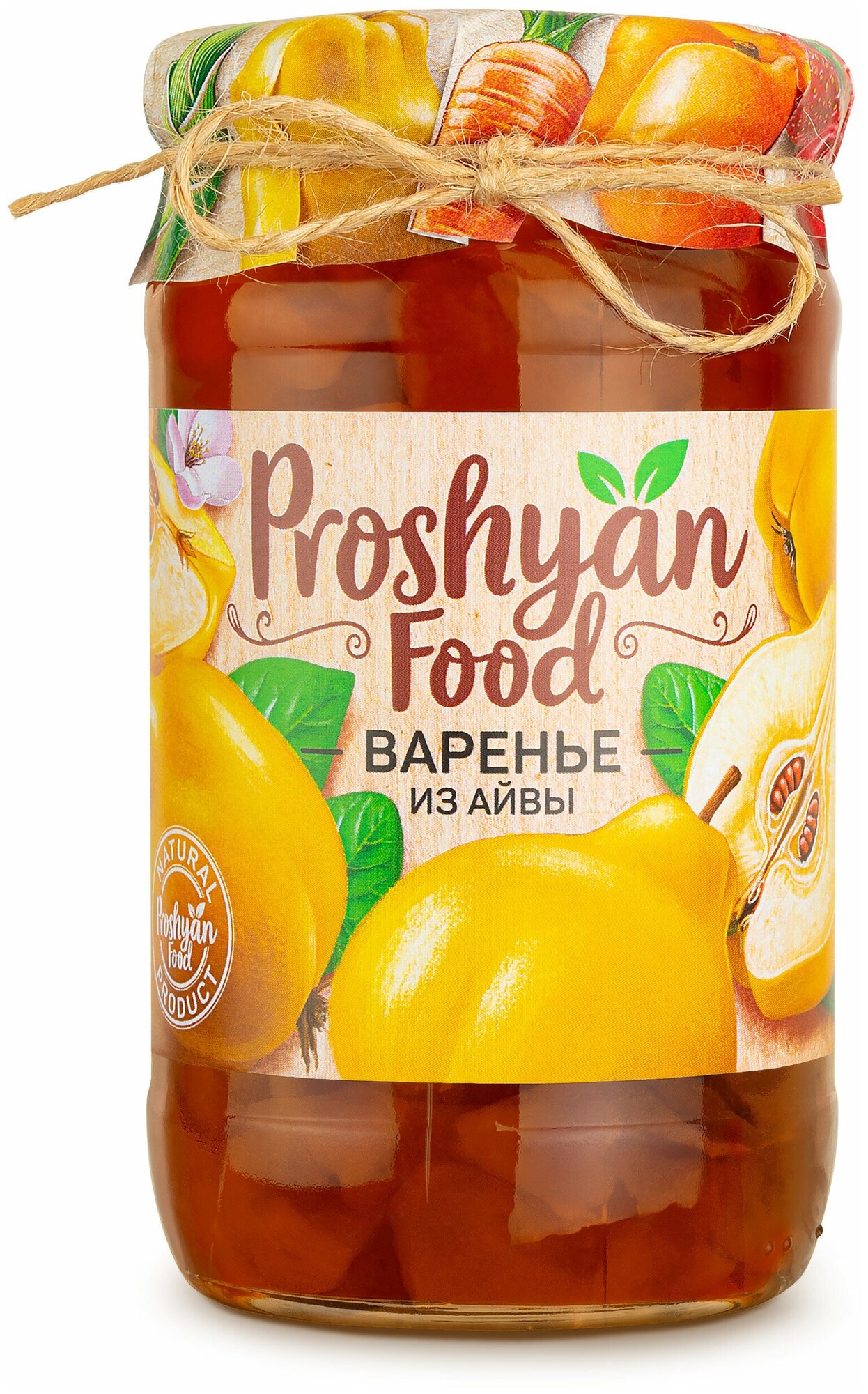 Варенье из Айвы PROSHYAN FOOD стеклянная банка 420г