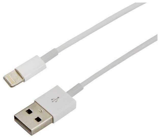 USB кабель для iPhone с разъемом Lightning Rexant (без отличий от оригинала) 1 м