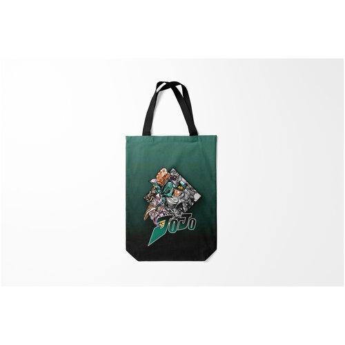 фото Сумка-шоппер / 31х42 см / аниме / jojo bizarre adventure burnettie