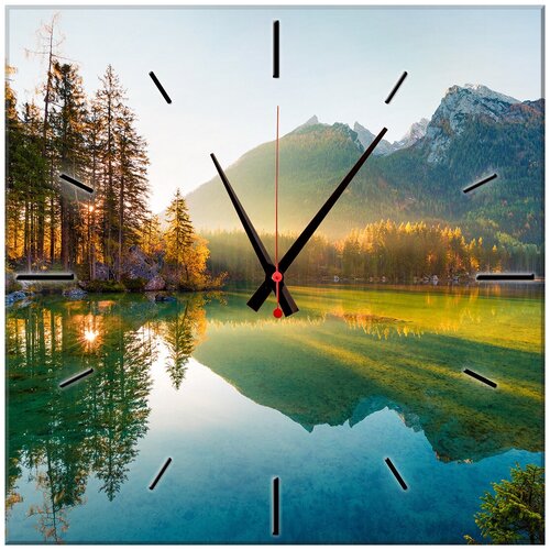 Часы настенные из стекла. Стеклянные часы с рисунком 