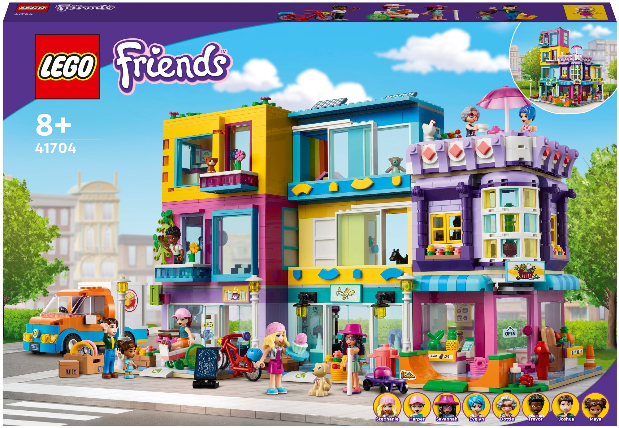 Конструктор Lego Friends Большой дом на главной улице, - фото №2