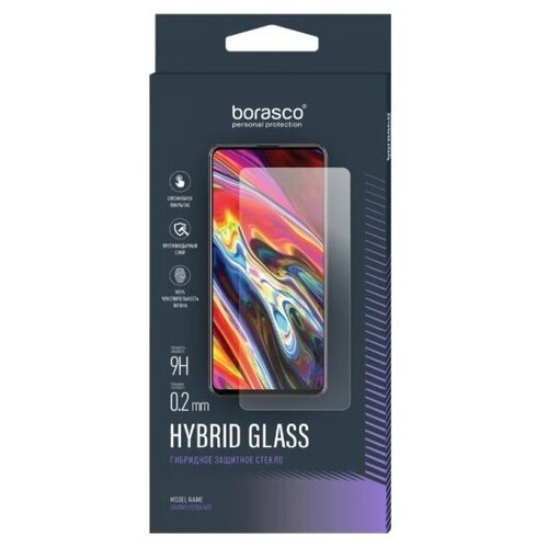 Защитное стекло BORASCO для BQ 4030G NICE MINI (Hybrid Glass)