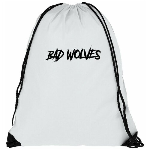 Мешок для сменной обуви Bad Wolves - 10248 мешок для cменной обуви музыка bad wolves 31158