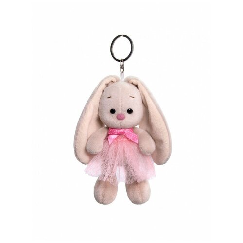 фото Зайка ми мягкая игрушка-брелок "зайка ми в розовой юбке и с бантиком", 14 см budi basa collection