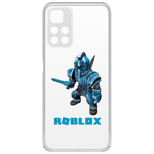 Чехол-накладка Krutoff Clear Case Roblox-Рыцарь Алар для Xiaomi Redmi Note 11 чехол накладка krutoff clear case roblox рыцарь алар для xiaomi redmi note 8t