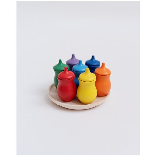 Сортер Горшочки с желудями