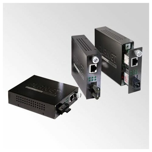 Медиа-конвертер PLANET FST-802 10/100Base-TX to 100Base-FX (SC) Smart Media Converter