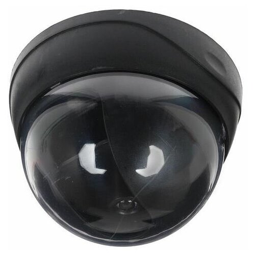 Муляж купольной камеры с мигающим красным светодиодом | ORIENT AB-DM-24 пластиковая умная камера видеонаблюдения для дома и улицы муляж купольной камеры видеонаблюдения с мигающими красными светодиодами