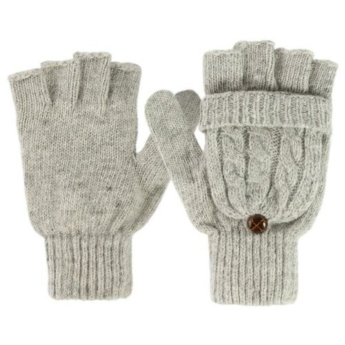 фото Перчатки-варежки с откидным верхом gsmin warm shelter (серый)