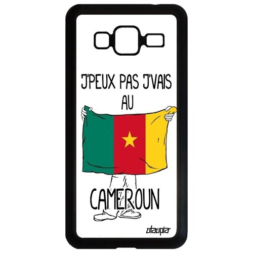 фото Защитный чехол на телефон // galaxy j3 2016 // "еду в камерун" патриот рисунок, utaupia, белый