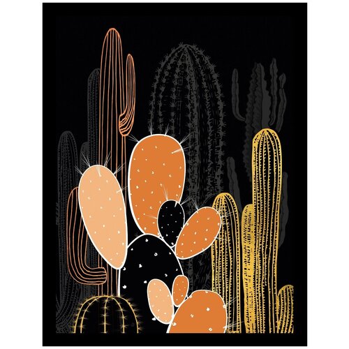 Постер в раме G&C art studio 2829C 400х500