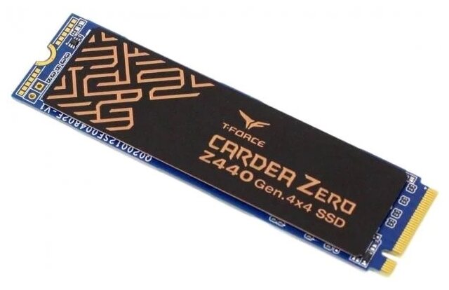 SSD диск Team Group M.2 2280 CARDEA ZERO Z440 1.0 Тб PCIe 4.0 x4 NVMe 3D NAND TLC TM8FP7001T0C311